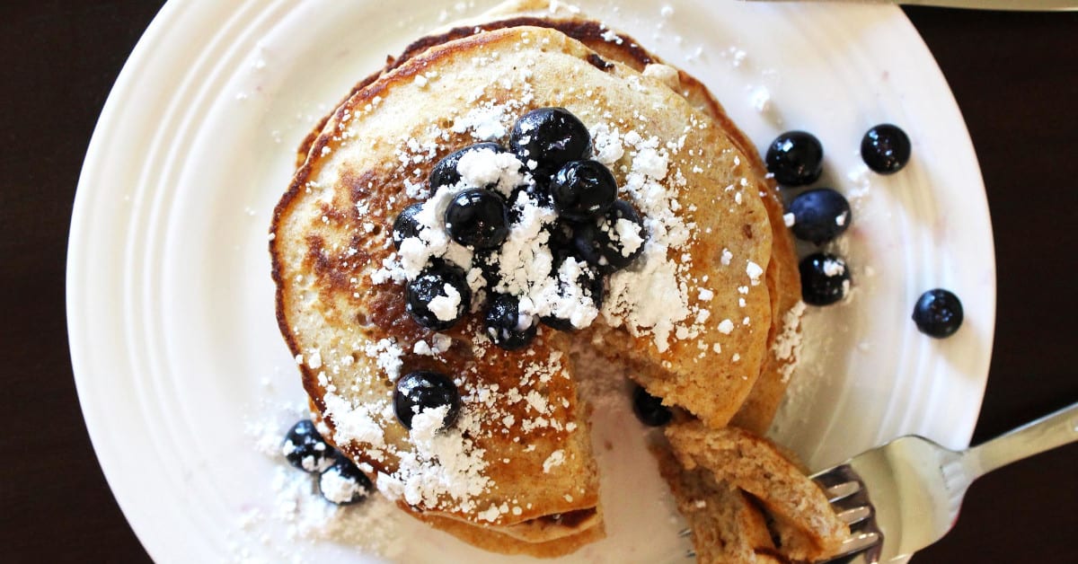 Goat Milk Wheat Pancakes