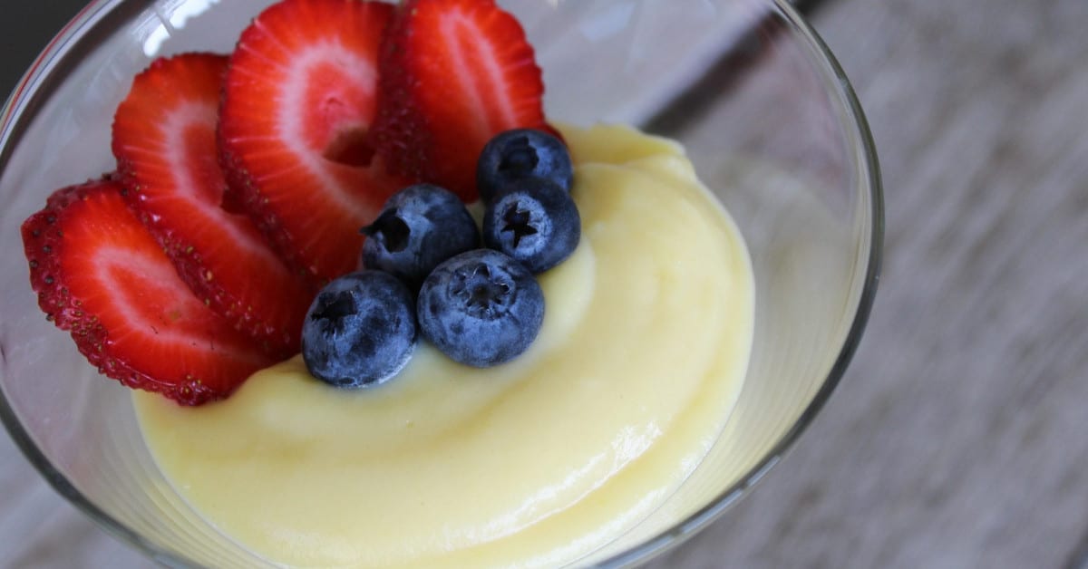Vanilla Goat Milk Custard