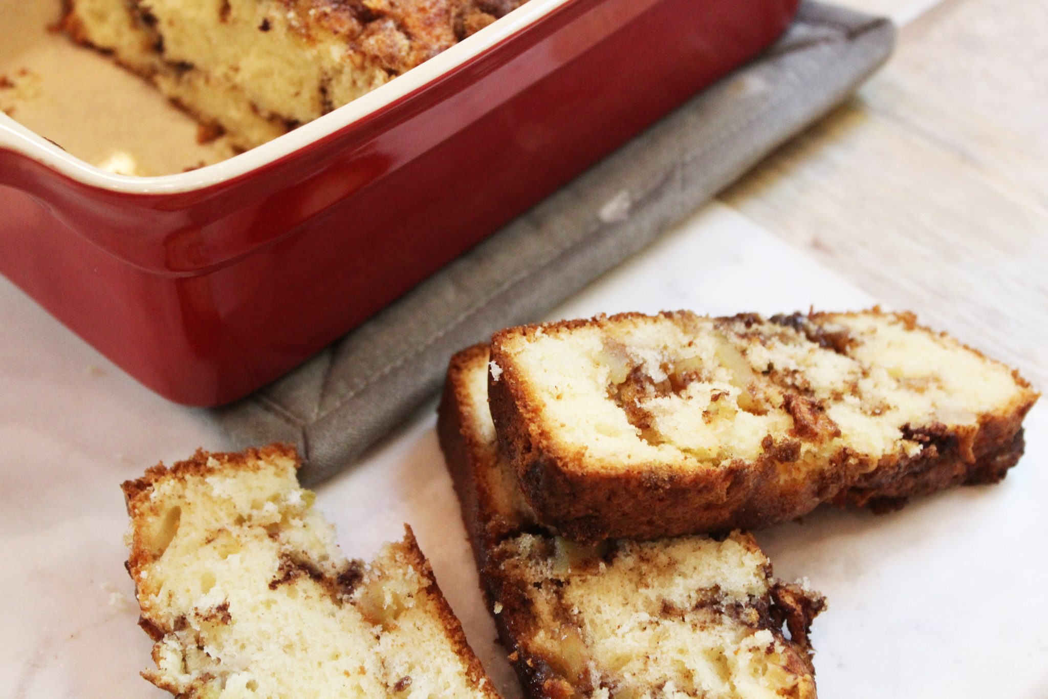 Goat Milk Apple Cinnamon Bread