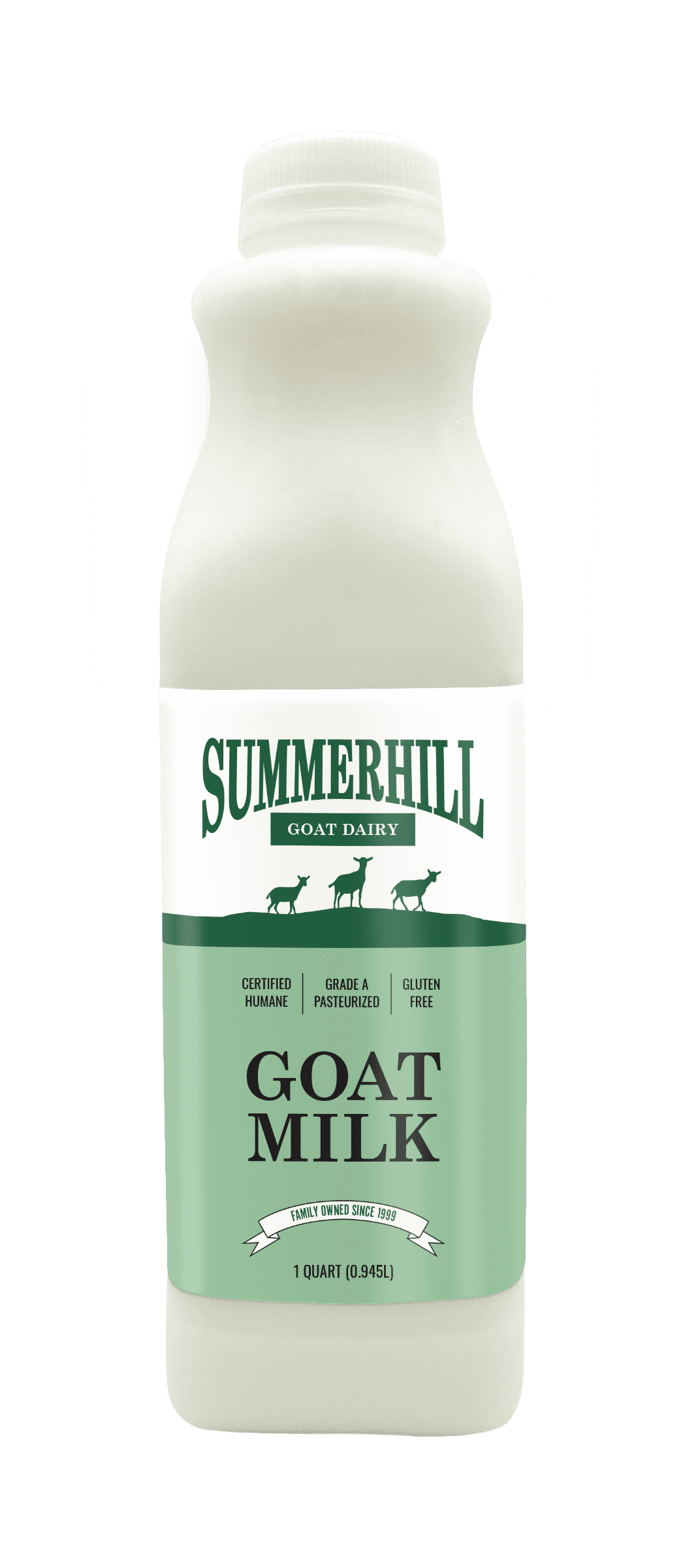 Summerhill dairy goat milk 32oz bottle
